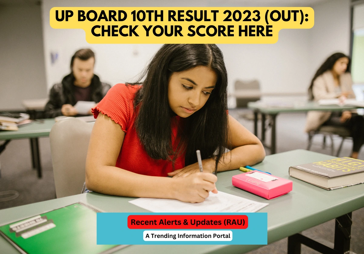 UP Board 10th Result 2023 (OUT): Check Your Score Here